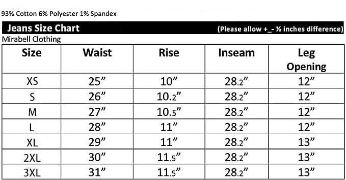 Women's High Waist Slim Fit Jeans